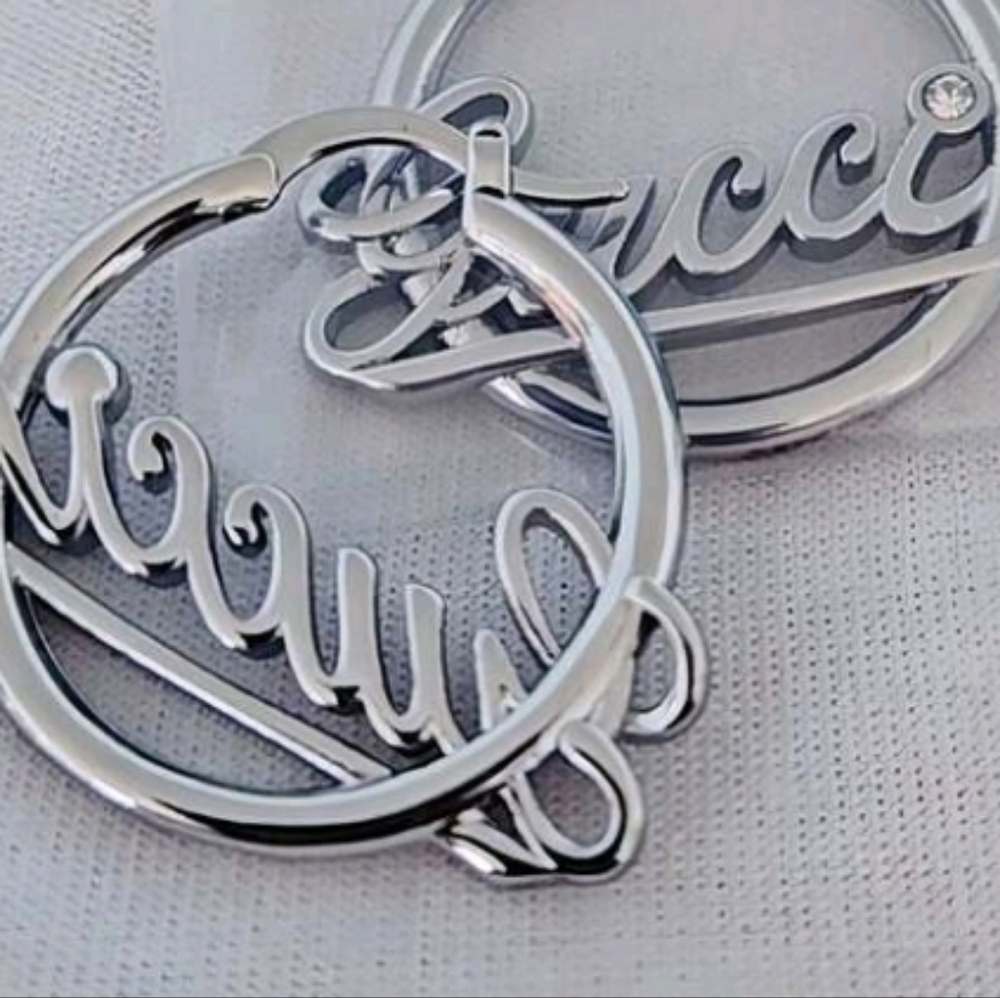 Silver Tone Hoop Earrings
